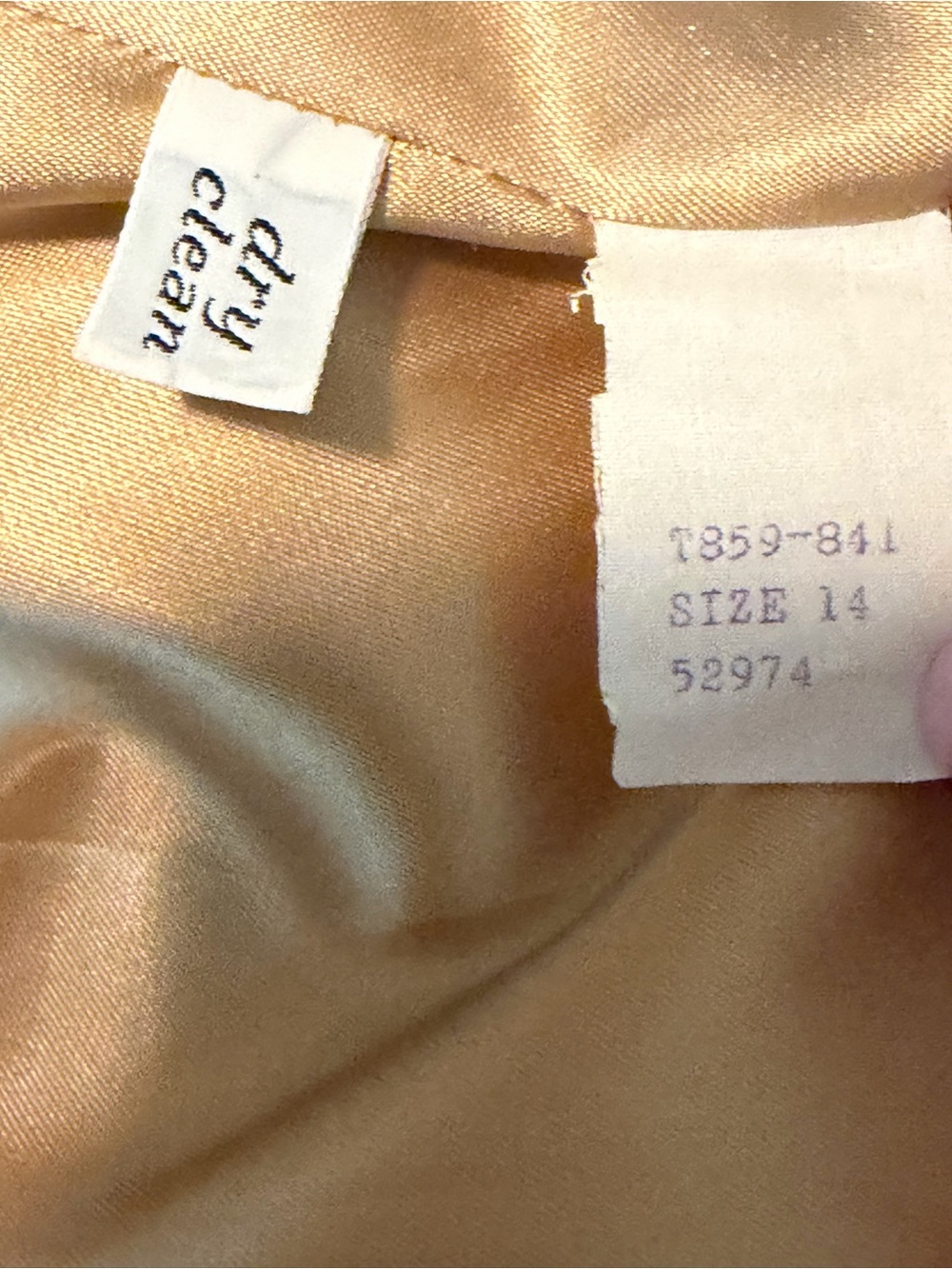 Pendleton Trench Coat Vintage Tan 90s Wool Camel Double Breasted Maxi Women’s 14 - Picture 7 of 12